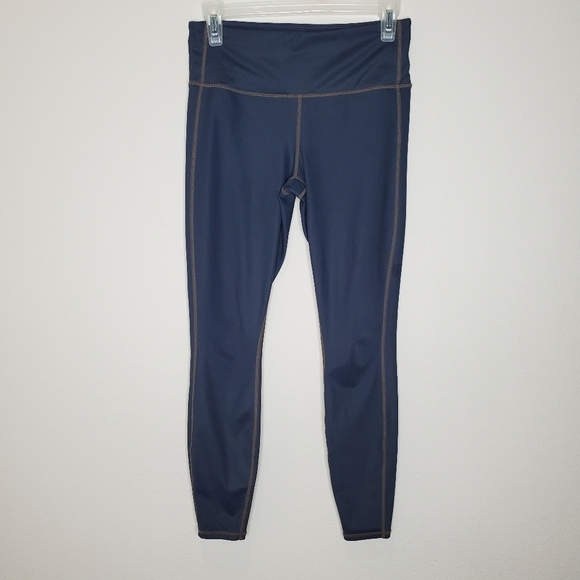 Athleta Gray High Rise Shine Chaturanga Tight Leggings - Picture 2 of 9